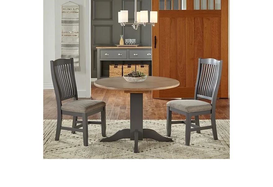 Port Townsend 3 Pc Table Set by AAmerica at Esprit Decor Home Furnishings